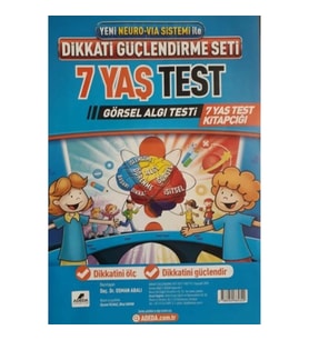 Dikkati Güçlendirme Seti 7 Yaş Test