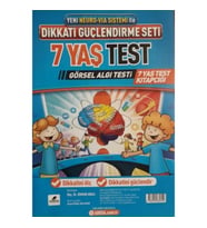 Dikkati Güçlendirme Seti 7 Yaş Test