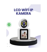 WiFi İç Mekan Kamera 2K Gece Görüşlü Çift Yönlü Görüntü Konuşma Destekli