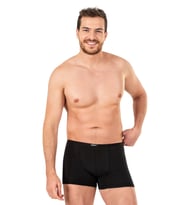 Erkek Pamuklu Modal Boxer  Siyah K11897