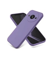 Newface Xiaomi Redmi A3 4G Kılıf First Silikon - Lila