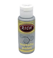 Rich Metalik Akrilik Boya 60 cc. 732 GÜMÜŞ 