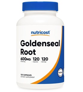 Nutricost Goldenseal Root 600mg, 120 Kapsül