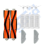 Xiaomi Mop 2 Pro (MJST1SHW) -Mop 2 Lite Uyumlu 2 Ana Fırça 4 Yan Fırça 4 Filtre 2 Mop PKT-iasgf0000345