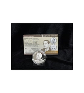 Adnan Menderes - Cumhuriyet Dönemi Türk Siyasetçileri No:2 Gümüş Hatıra Para Çil