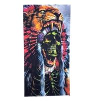 Kızılderili Kuru Kafa Temalı Buff Boyunluk Bandana No:159 (Karışık)