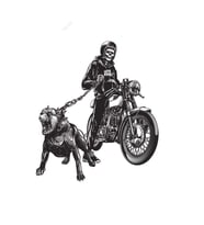 Motorcu Kurukafa Motor Sticker15CM