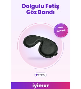 Deri Yumuşak Sünger Dolgulu Fetiş Göz Bandı – iyimor