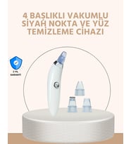 Güçlü Vakumlu Siyah Nokta Temizleyici – Cilt Pürüzlerini Gideren