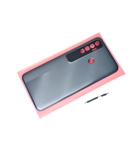 Tecno Spark 7 Pro (KF8) KASA Arka Pil Batarya Kapağı FÜME