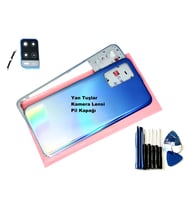 Tkgz Oppo A54 KASA Arka Pil Batarya Kapağı (TAMİR SETİ) MAVİ