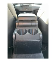 BMW E46 uyumlu arka küllük bardaklığı (siyah)