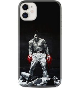Apple iPhone 11 12 13 Mini Kılıf Desemli Silikon Moon Baloon 1369