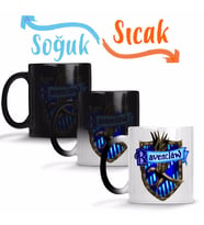 Ravenclaw Logo Sihirli Kupa Bardak Porselen