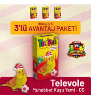 Televole Muhabbet Kuşu Yemi GS - 3 Adet