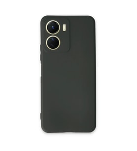 Vivo Y16 Kılıf First Silikon - Koyu Yeşil