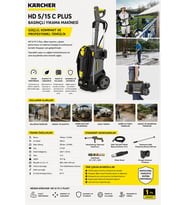 Karcher Hd 5/15 C Plus Basınçlı Yıkama Makinesi Eu Seri No:150787