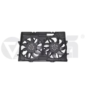 4H0121207B Fan Motorları & Dual Çerçeve - Porsche-Macan 2014-2018 - A4-A5-A6-A7-Q5-3.0-Tdı-Cgqb-Cduc