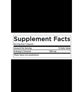 Swanson N-Acetyl L-Tyrosine 350mg 60 Capsul. USA.3827 (Renksiz)