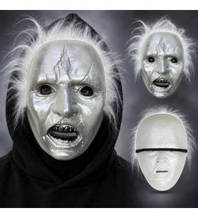 Beyaz Saçlı Michael Myers Plastik Karakter Maskesi (5343)