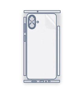 SChitec SAMSUNG Galaxy A07 5G Uyumlu Fullbody Arka Kaplama Hidrojel Koruyucu Film