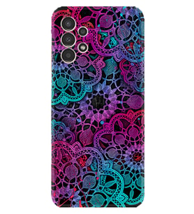 Samsung Galaxy M14 Kılıf Silikon Desen Özel Seri Colurful Mandala 1667