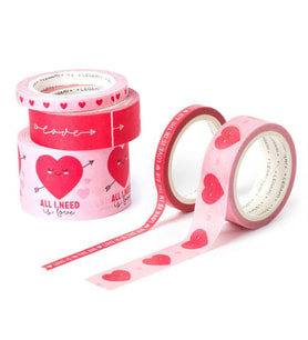 Legami Mini 5li Kağıt Bandı Heart K099265