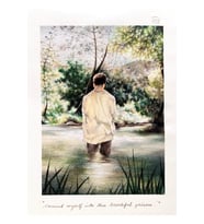 Jungkook - Tablo Ahşap Poster Dekoratif Üzerine Kod2853