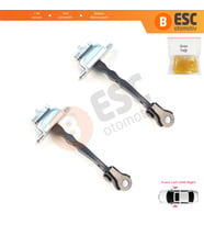 Nissan Qashqai MK1 J10 2006-2014 80430JD000 İçin 2 Adet Ön Sağ VE Sol Kapı Gergisi
