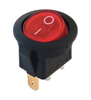 LOCKWAY IC-131 Yuvarlak Işıklı Anahtar 50 Adet