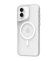 Apple İphone 16 Plus Kılıf Pc Poso Magsafe Kapak - Şeffaf