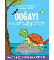 Doğayı Keşfediyorum - Süper Hayvanlar Boyama Serisi