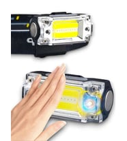 Esnek Başlıklı LED Kafa Lambası 10 cm Beyaz Işık