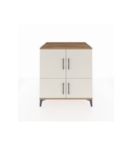 Kronos Şifonyer 3 Raflı 4 Kapaklı 88x59x96 Çam-Aytaşı