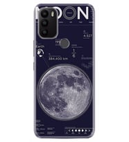 General Mobile GM 21 Plus Kılıf Desenli Silikon Night Moon