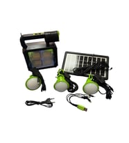 RT-909BT SOLAR FENERLİ Güneş Panelli Radyolu 3 Ampullü Çok Amaçlı Solar Fener