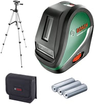 Bosch Universal Level 3 Artı Çizgi Lazer Hizalama + Tripod 10 Mt