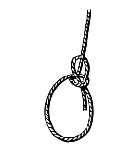 GEMİCİ DÜĞÜMÜ FOLYO STİCKER 50cm Uzunluk (Karışık)