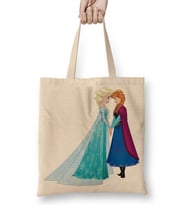Elsa ve Anna Bez Çanta Uzun Saplı