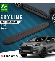 S-Dizayn Ford Puma Skyline Siyah Yan Basamak 173 Cm 2019 Üzeri A+ Kalite