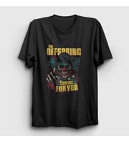 Presmono Unisex Siyah Clown The Offspring T-Shirt 176928tt