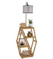 ASOS YANIK LAMBADER SİLİNDİR AÇİK GRİ ABAJURLU