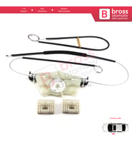 VW Touareg MK1 7L Porsche Cayenne 9PA 955 957 2002-2010 7L0837461 İçin Ön Sol Cam Kriko Tamir Seti