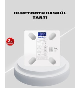 Akıllı Bluetooth Tartı – 8 Farklı Ölçüm Verisi, Otomatik Kişi Tanıma