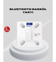 Akıllı Bluetooth Tartı – 8 Farklı Ölçüm Verisi, Otomatik Kişi Tanıma