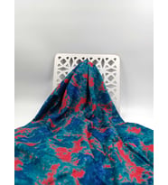 KAŞMİR VİSKON KUMAŞ (Turkuaz)