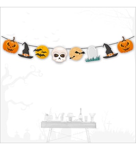 Halloween Figürlü Karton SüS - 1,8 mt