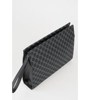 Kadın Petunya Desenli Siyah Astarlı Suni Deri Bilek Askılı Portföy El Ve Clutch Çanta