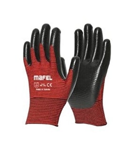 İŞ ELDİVENİ - MAFEL ZEBRA KIRMIZI MF-001