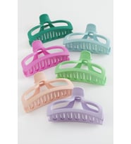 Oval Renkli Mandal Toka 10 cm